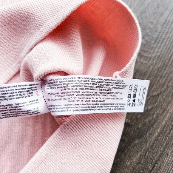 Primark light pink knit sweater vest top - Picture 9 of 9